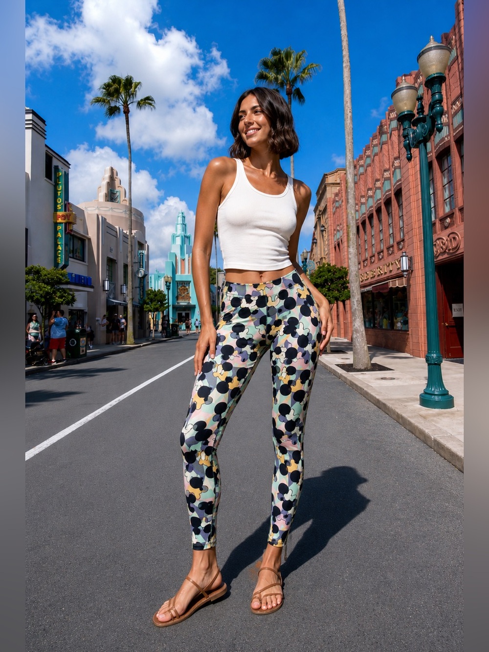 LuLaRoe Disney Leggings • One size • Stretch Pull On Pants • Buttery Soft • NWOT